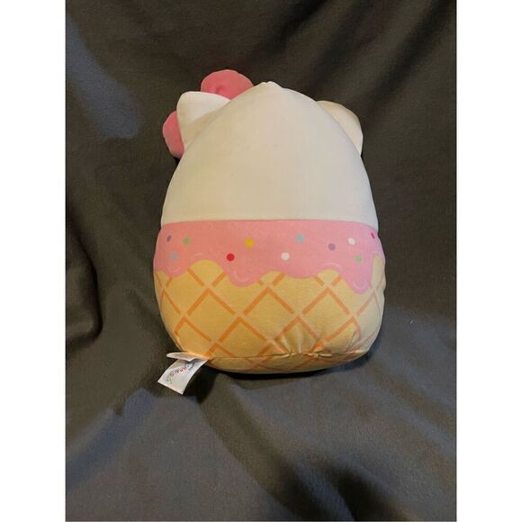 Squishmallow 12” Hello Kitty Ice Cream Sweet Treat Plush - Picture 6 of 8